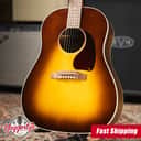 Gibson J-45 Studio Walnut Acoustic/Electric Guitar - Walnut Burst with Hardshell Case