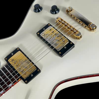 2015 Knaggs SSC II Steve Stevens Signature Singlecut ~ Creme with Tortoise Shell Binding image 5