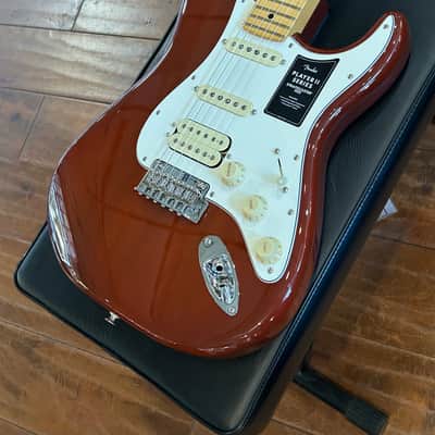Fender Player II Stratocaster HSS, Maple Fingerboard 2024 - Transparent Mocha Burst/ 6lbs. 15.7oz. #MX24049415 image 7