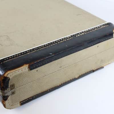 1959-1963 Fender Jazzmaster Jaguar Original Blonde Tolex Hardshell Case Pre-CBS USA 1960 1961 1962 image 3