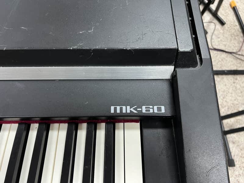 Roland Rhodes MK-60 Electric Piano W/Flight Case & Original Pedal