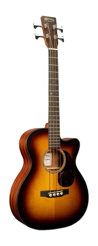 Martin Road Series 000C JR-E Acoustic-Electric Bass Guitar, Burst w/ Bag image 1