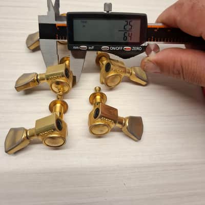 Grover Rotomatic 102 series gold 3+3 kidney image 4