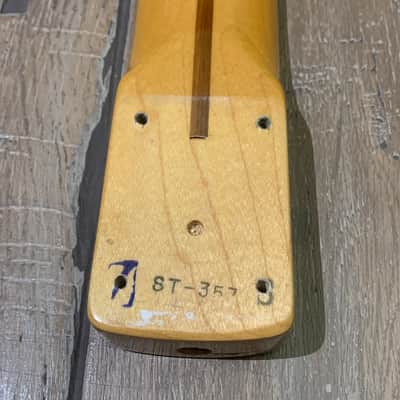 Squier Stratocaster ST-357 MIJ Neck 1985 - Gloss Maple image 13