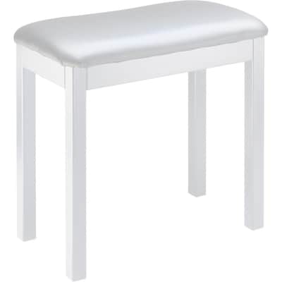 Stagg WHITE METAL FRAME PIANO BENCH Regular image 1