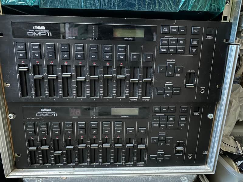 Yamaha DMP 11 1988 - Vader Black | Reverb