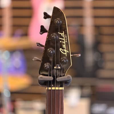 Guild Pilot SB-605 5-String Fretless Bass, Candy Red image 3