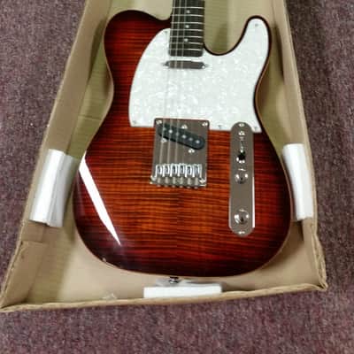Michael Kelly 1953 Tele Style MK1953CB Caramel Burst image 1