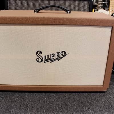 Bruce Zinky Supro 2x12 Sahara Brown w/ Supro speakers image 1