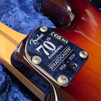 Fender American Stratocaster 70th Anniversary BRAND NEW Professional II AAA Flame Top Comet Burst Sunburst USA Strat FSR Limited Special Edition Guitar image 3