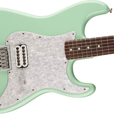 Fender Tom DeLonge Stratocaster Rosewood Fingerboard - Surf Green image 4