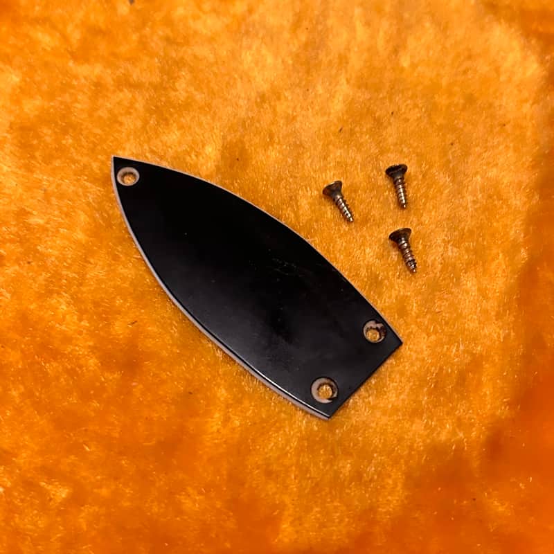 Vintage 1960’s Gretsch Truss Rod Cover w/ Screws image 1