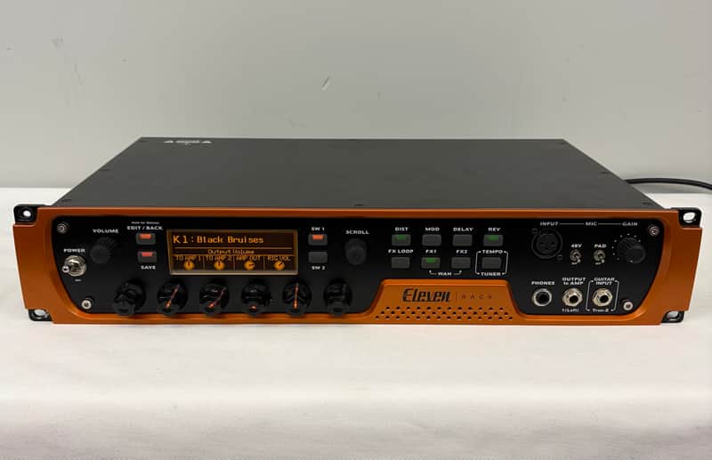 Avid Eleven Rack Guitar Multi-Effects Processor and Pro Tools