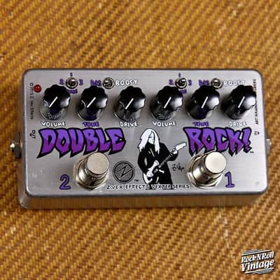 Zvex Double Rock Vexter Dual Distortion Pedal | Reverb