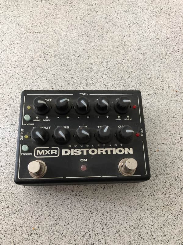 MXR Doubleshot Distortion - Black image 1