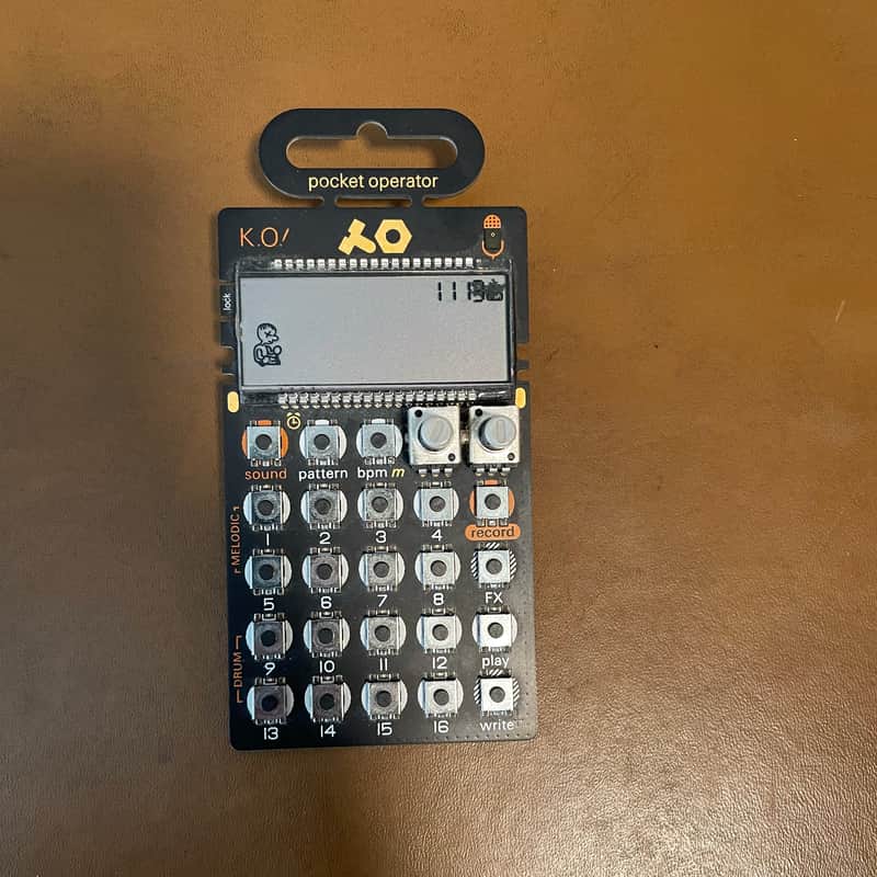 Teenage Engineering PO-33 Pocket Operator K.O!