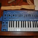Roland SH-101 Blue with mod grip, manual, carry strap, psu, and gig bag