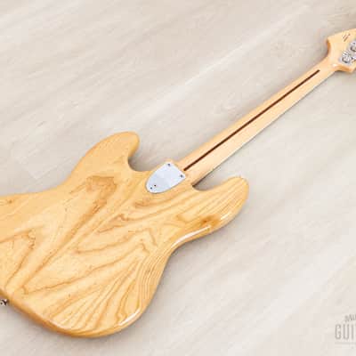 2022 Fender Traditional II ‘70s Jazz Bass Natural Ash Near-Mint w/ Hangtag, Japan MIJ image 14
