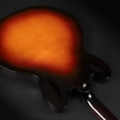 Immagine 2017 Gibson Memphis ES-335 Studio (4-Knob) - Ginger Burst | USA Semi-Hollow Torrefied Maple Fretboard ‘57 Classic Humbucker Bone Nut 3.55kg | CoA OHSC - 15