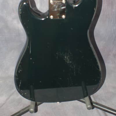 1983 Fender Made in Japan Squire Bullet Black Hard Tail Pro Setup Fender Gigbag image 10