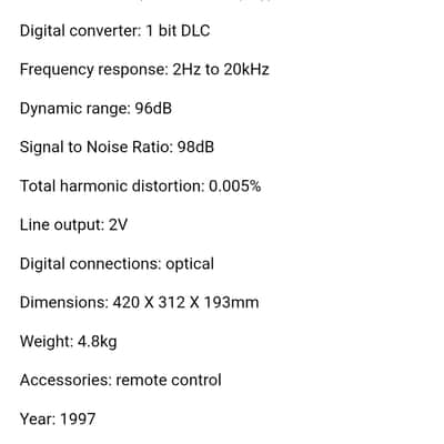 PIONEER  VSX-D466U receiver/PD-F507 25 cd changer  1997 w remote -refurbished image 15