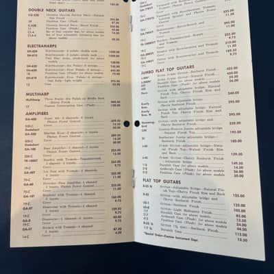 Gibson 1962 Instrument Catalog image 10