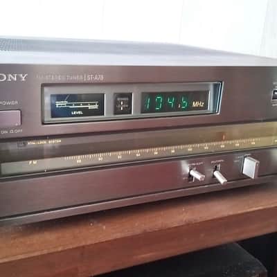 Sony ST A7B FM Stereo Tuner 1977 - 1981 - Black image 6