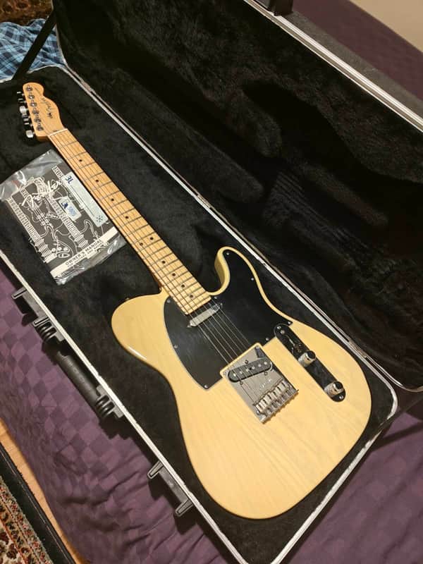 Fender Limited Edition 60th Anniversary Telecaster with Maple Fretboard 2011 - Blackguard Blonde