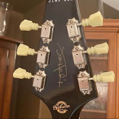 Immagine Gibson Custom Shop "Inspired By" Jimi Hendrix Psychedelic Flying V 2006 - Psychedelic Black - 7