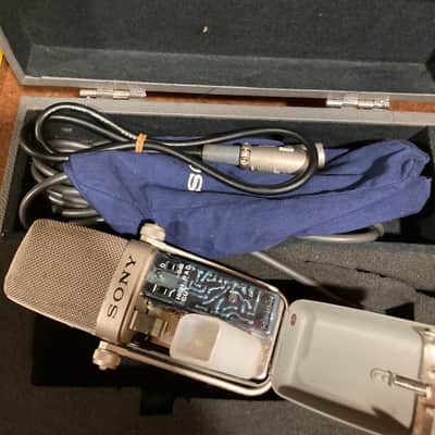 Sony C-38B Condenser Microphone 1970s - 1980s - Blue image 2