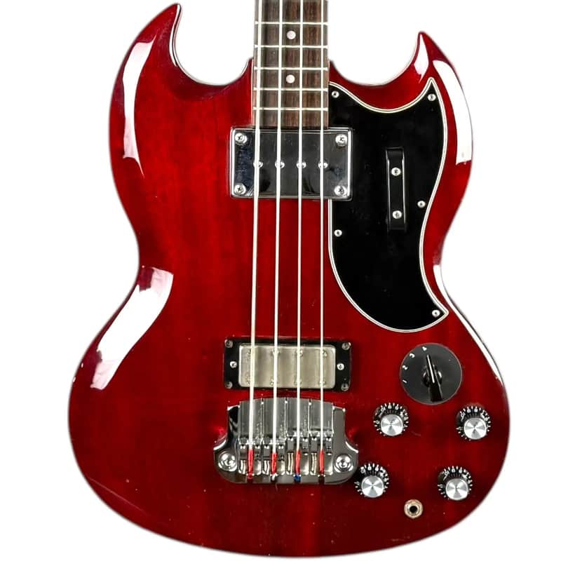 Orville Gibson EB-3 SG Bass 1996 - Heritage Cherry | Reverb Portugal