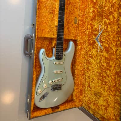 Lefty Fender Custom Shop Stratocaster, NAMM Special Edition 2018 - Sonic blue left handed image 2