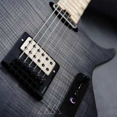 Vergnaud Bariton Djent'o'Caster 2020 (Grey Smoke Purple) image 13
