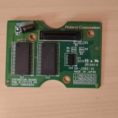 Roland SR-JV80-10 Bass and Drums Expansion Board - Recapped image 2