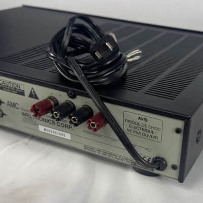 AMC NAD 3020 Stereo Integrated Power Amplifier Home Automation Series  Vintage 1990s - Black image 8
