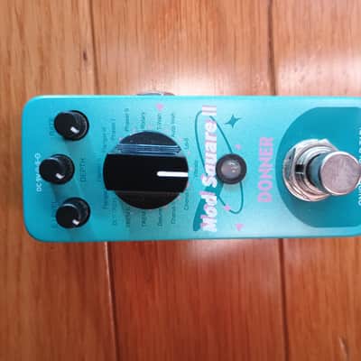 Donner Mod Square II Modulation Mini Guitar Effect Pedal with 16 Effects image 1