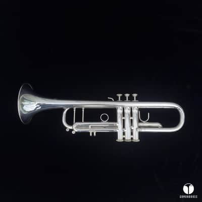 E. K Blessing ML1 Artist USA trumpet gamonbrass SILVERPLATED image 12