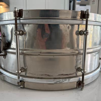 Gretsch US Quarter Master’s Snare Drum 15x6.5 1930-1939 - Nickel Over Brass image 4