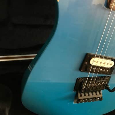 Kramer Baretta II 1980s American Series Flip Flop Blue image 12