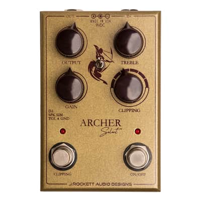 【断捨離特価】J. Rockett Audio Designs ARCHER J. Rockett Audio Designs Archer Boost/Overdrive Pedal | Sweetwater