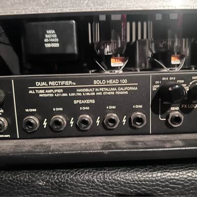 Mesa Boogie Dual Rectifier Solo Head 3-Channel 100-Watt Guitar Amp Head image 7
