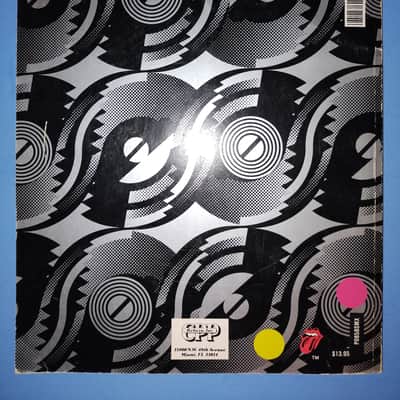 ROLLINGSTONES Steel Wheels Piano Vocal Chords 1989 image 2