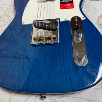 2019 Fender American Professional Telecaster Limited Roasted Neck Sapphire Blue Transparent Light Ash Body ONLY ONE ON THE ENTIRE INTERNET!! image 8