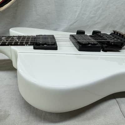 Hamer USA Firebird II 2 Guitar with Case 1980s - White image 19