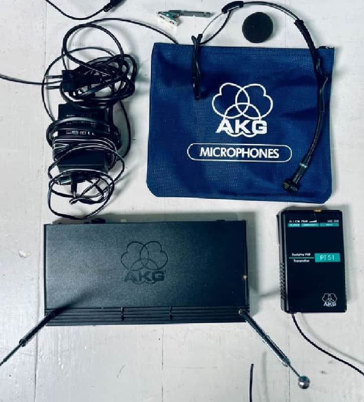 AKG récepteur/émetteur SR51-micro serre tête AKG PT51 image 1