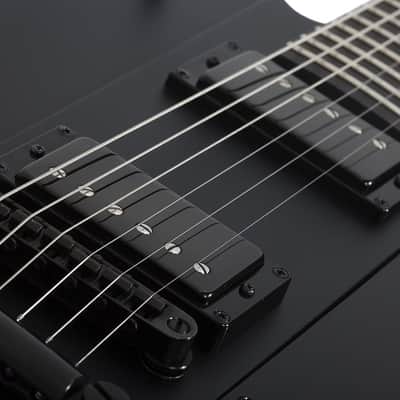 Schecter Ultra - Satin Black (SBK) (1721) image 9