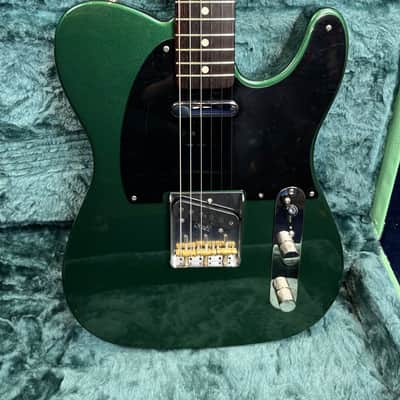 Fender MIJ 60's Telecaster Rosewood FB in Sherwood Green Metallic Pre-owned image 17