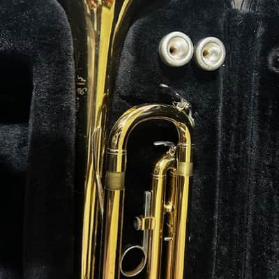 Yamaha YTR-200ADII Advantage Standard Bb Trumpet 2010s - Brass image 2