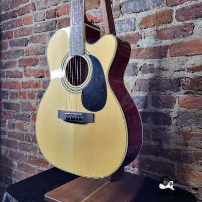Zager ZAD-50CE OM Acoustic Electric Guitar w/ Upgraded 2020 Fishman & HSC (2013 - Natural Finish) image 3
