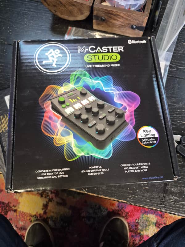 Mackie M-Caster Live Portable Live Streaming Mixer 2022 - Present - Black image 1